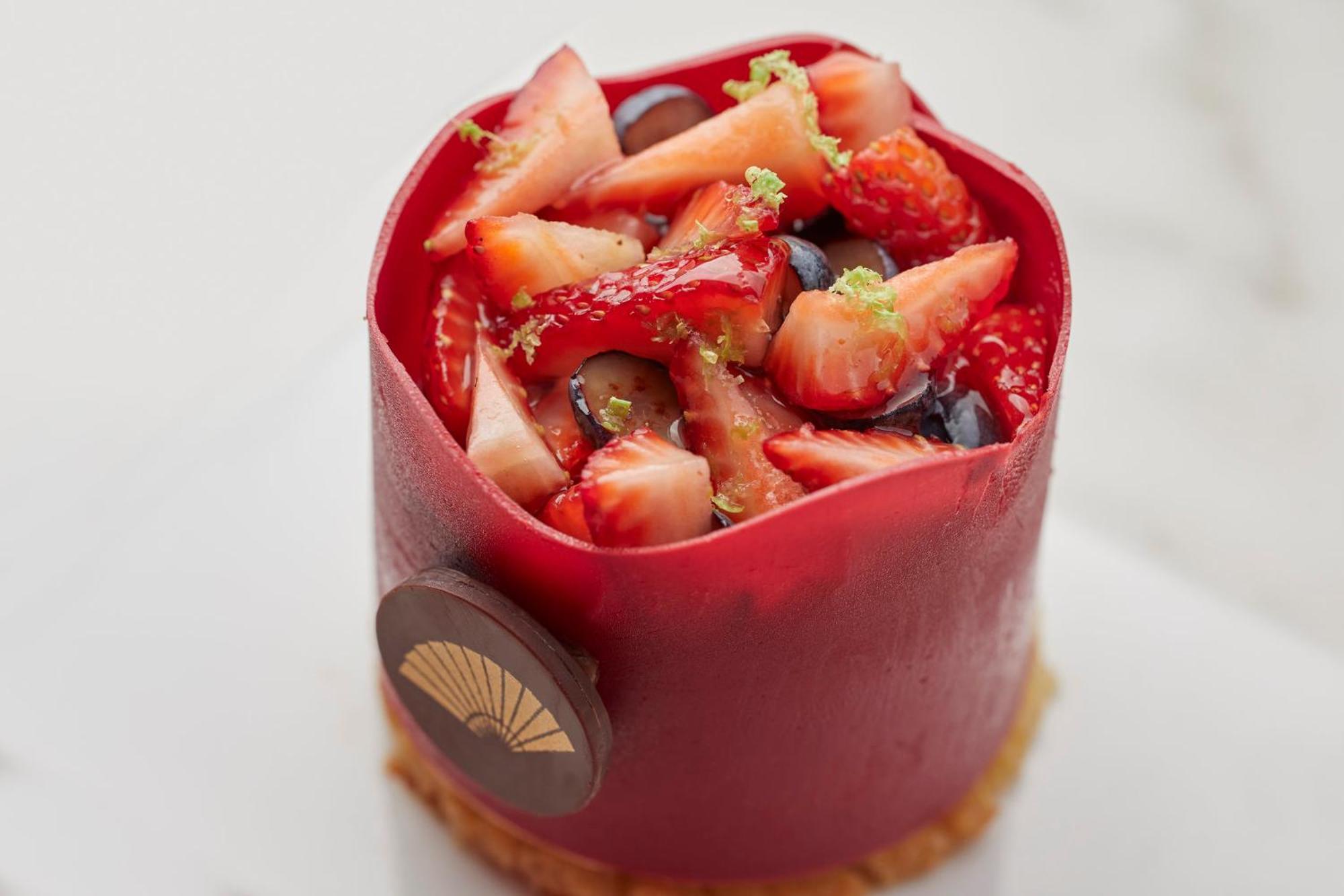Готель Mandarin Oriental, Сантьяго Екстер'єр фото A fruit tart